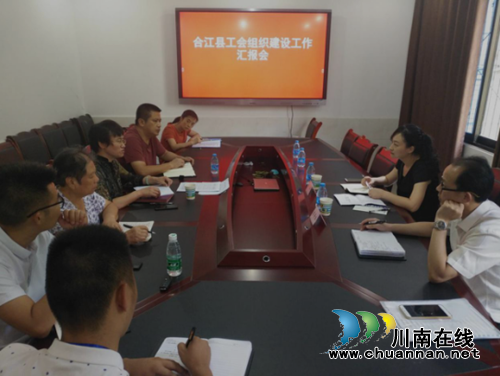 泸州市总工会组织部到合江县调研指导工作(图1)