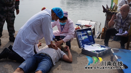 泸县立石镇开展防溺水宣传及救护培训(图1)