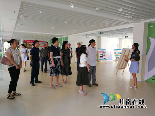 夏雪、黄辉一行到张坝街道中心幼儿园进行大调研(图2)