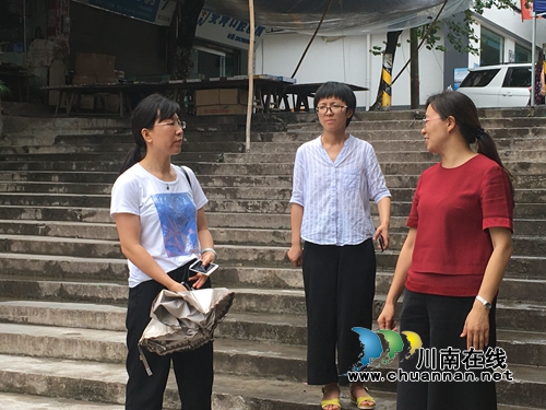 泸县科协到潮河镇督查科协半年工作开展情况(图1)