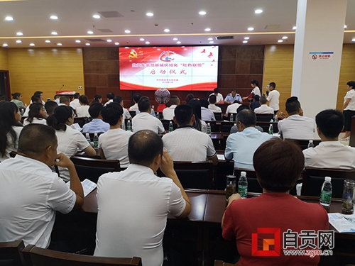 自贡市首个区域化党建红色联盟诞生(图2)