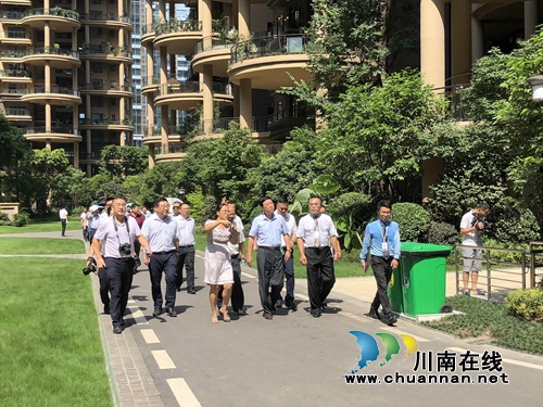 曹建国现场调研春景社区佳乐绿韵一期小区(图2)