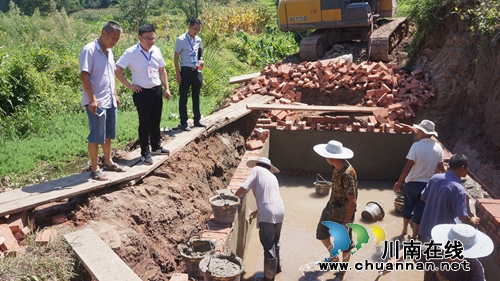 泸县立石镇全力以赴组织抗旱(图1)