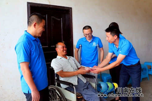 泸州：小伙生活坎坷&nbsp;一条微信引发“爱心潮”(图1)