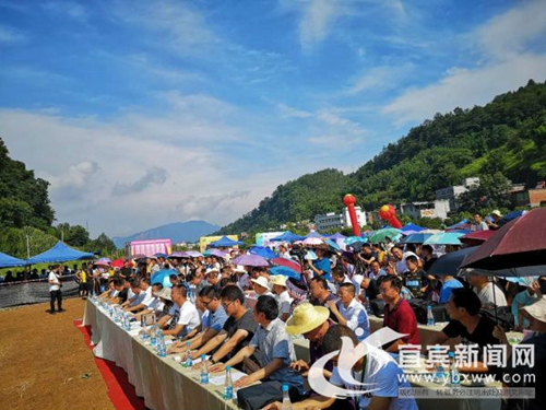 桑园变公园&nbsp;宜宾周家镇第二届蚕桑文化节开幕(图1)