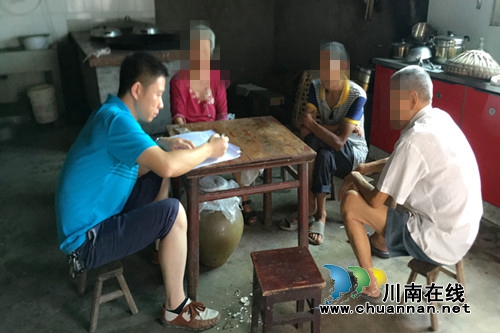 合江县大桥司法所开展社区矫正走访和平安建设测评宣传工作(图1)