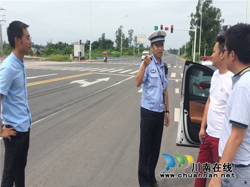 泸县公安局基层派出所开展汛期道路交通安全隐患排查(图5)