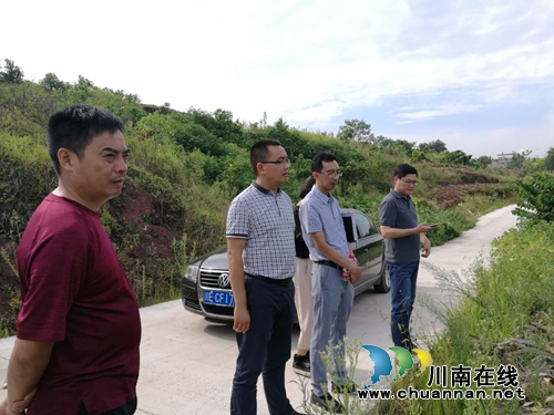 泸州市龙溪河河长制工作联合督查组到立石镇督查河长制工作(图1)