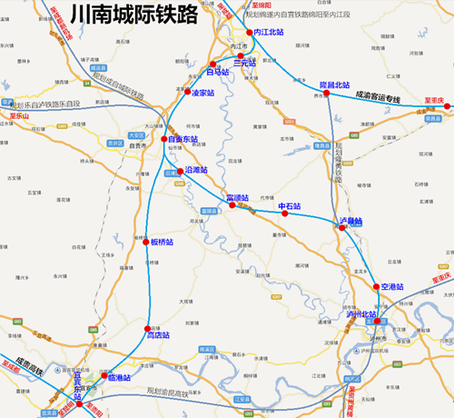 川南城际铁路修通后&nbsp;泸州到成都只需80分钟(图1)