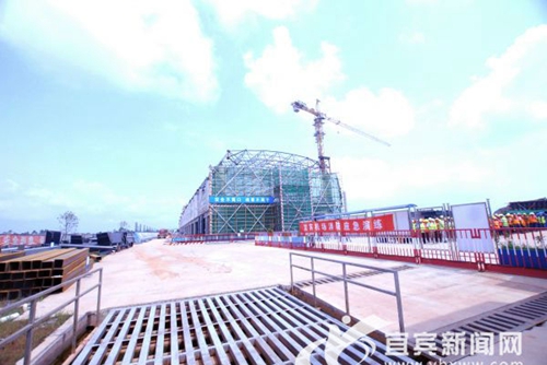 宜宾新机场累计完成工程形象投资约17.42亿(图1)