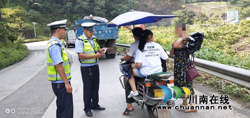 宜宾筠连交警大队：绷紧道路安全红线&nbsp;大力开展两轮、三轮车违法行为专项整治行动(图2)
