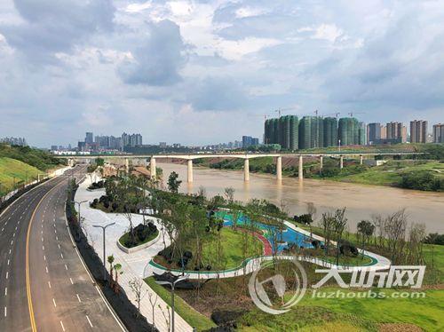 泸州沱江新城南北滨项目将于年底与市民见面(图1) 泸州沱江新城南北滨项目将于年底与市民见面(图1)