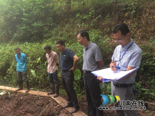 泸县立石镇开展“回头看”环保工作督查(图1)