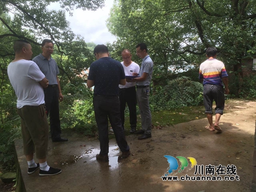 泸县立石镇开展“回头看”环保工作督查(图2)