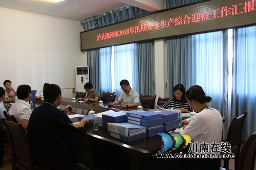 泸县政府办到潮河镇开展汛期安全生产综合督查(图1)