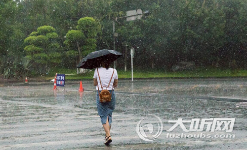 立秋遇强降雨&nbsp;未来几天泸州仍然多雷阵雨天气(图1)