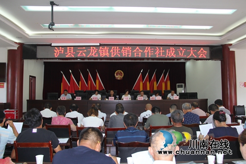 泸县云龙镇召开供销社成立大会(图2) 泸县云龙镇召开供销社成立大会(图2)