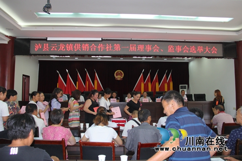 泸县云龙镇召开供销社成立大会(图3) 泸县云龙镇召开供销社成立大会(图3)