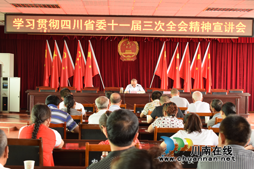 龙马潭区特兴街道召开学习贯彻四川省委十一届三次全会精神宣讲会(图2)