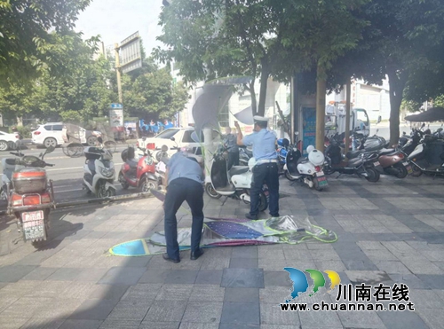 宜宾筠连交警大队“三个强化”全力开展两、三轮专项整治行动(图1)