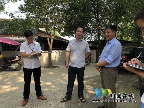 泸县百和镇开展安全检查工作(图1)