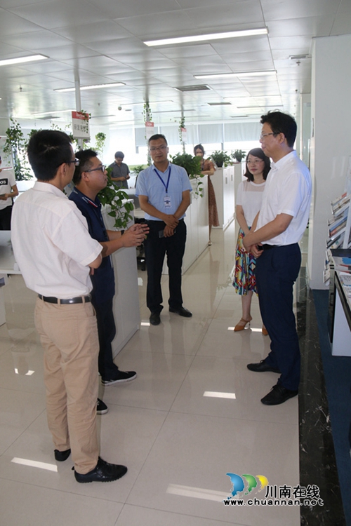 刘春调研泸州国家高新区产业发展(图5)