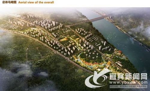 山水入城中&nbsp;宜宾江安天堂河打造景观湿地公园(图2)