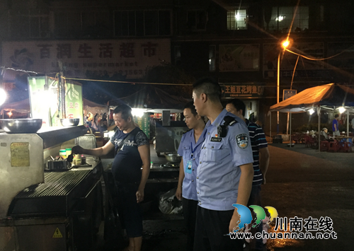 合江镇开展环保突出问题联合检查(图1)