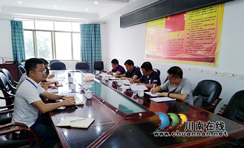 泸县国土局到立石镇开展工作调研(图1)