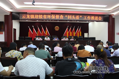 泸县云龙镇召开迎接省环保督查工作推进会(图1)