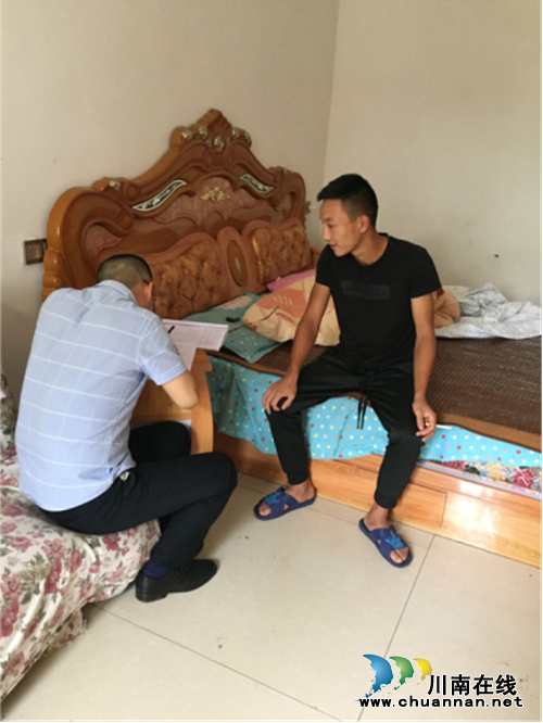 龙马潭区金龙镇开展吸毒人员大排查(图1)