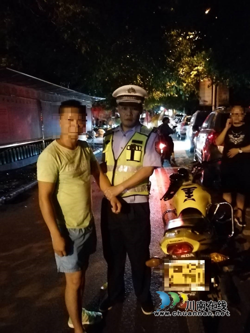 宜宾筠连交警大队集中开展夜间酒驾醉驾统一行动(图2)