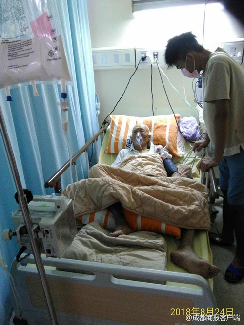 泸州籍98岁抗战老兵胡定远走了&nbsp;骨灰将葬台湾(图1)