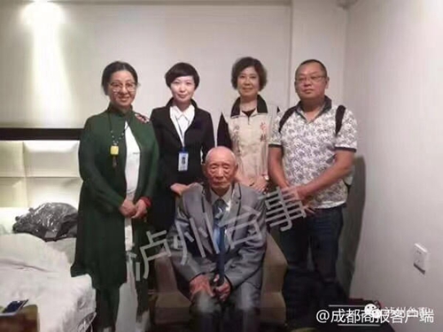 泸州籍98岁抗战老兵胡定远走了&nbsp;骨灰将葬台湾(图3)