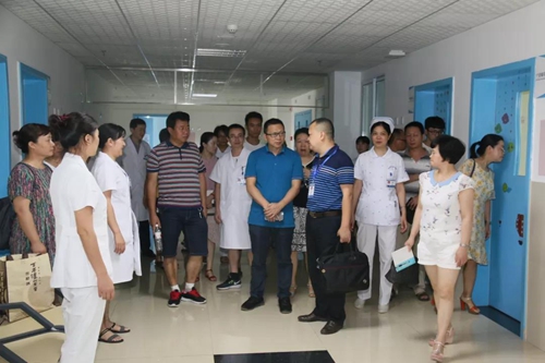 医联体成员单位来泸州市人民医院交流学习(图1)