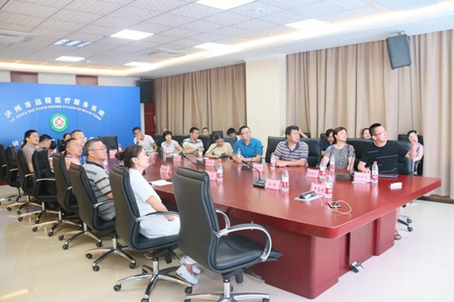 医联体成员单位来泸州市人民医院交流学习(图4)