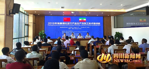 埃塞俄比亚竹产品培训班在泸州开班(图1)