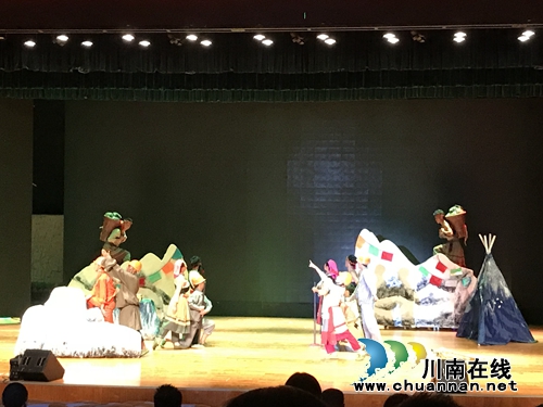 纳溪江南职中参赛节目获全省中小学生艺术节戏剧一等奖(图1)