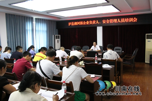 泸县潮河镇组织开展企业负责人及安全管理人员培训(图1) 泸县潮河镇组织开展企业负责人及安全管理人员培训(图1)