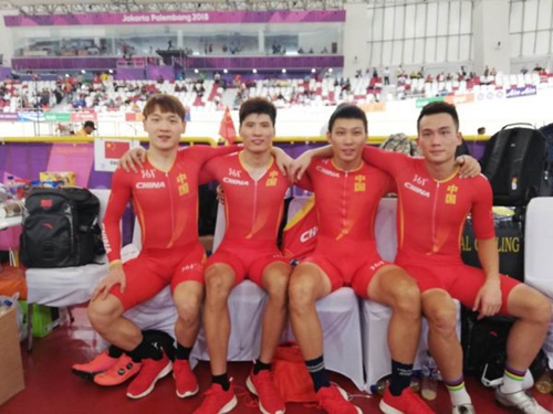 宜宾江安90后小伙勇夺亚运会自行车赛冠军(图4) 宜宾江安90后小伙勇夺亚运会自行车赛冠军(图4)