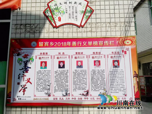 宜宾南溪区留宾乡积极营造创文浓厚氛围(图2)