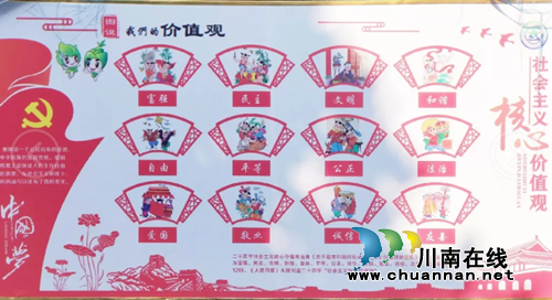 宜宾南溪区留宾乡积极营造创文浓厚氛围(图1)