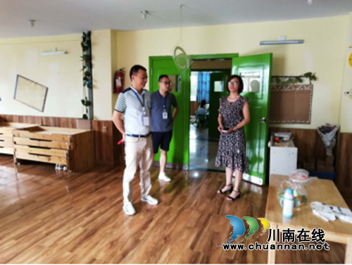 江阳区张坝街道开展秋期开学前安全工作大检查(图3)