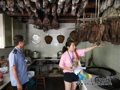 合江县合江镇开展景区食品安全专项整治(图2)