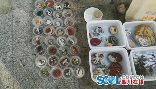 一块石头13万&nbsp;泸州长江奇石展卖出上百块石头(图4)