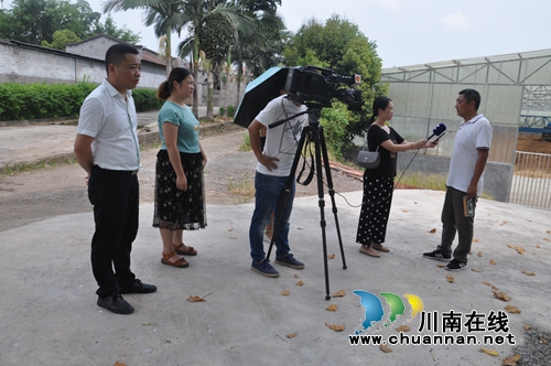 泸州市重点媒体到泸县采访环保督查整改工作(图1)