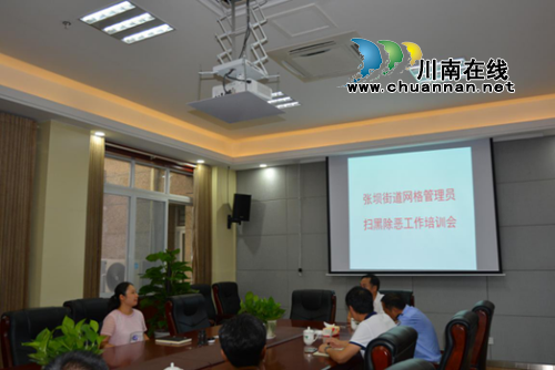 江阳区张坝街道“三进”活动提升扫黑除恶群众知晓率(图2)