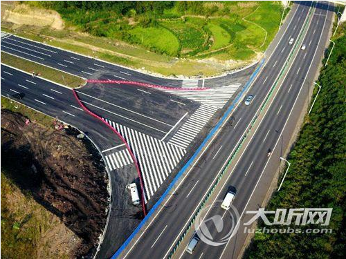 泸县再添一条进城快速通道&nbsp;进城节约10分钟(图2)