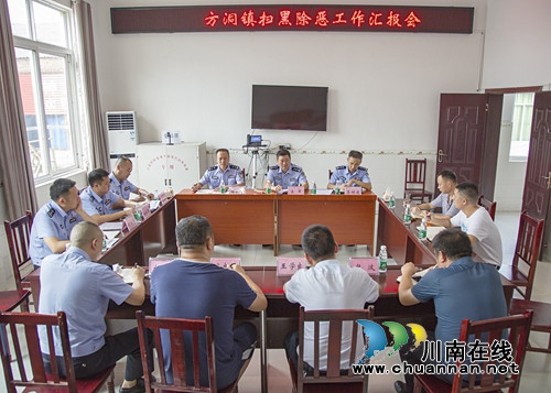 宋军带队到泸县部分镇（街道）、县级部门督导扫黑除恶专项斗争工作(图1)