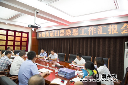 宋军带队到泸县部分镇（街道）、县级部门督导扫黑除恶专项斗争工作(图4)
